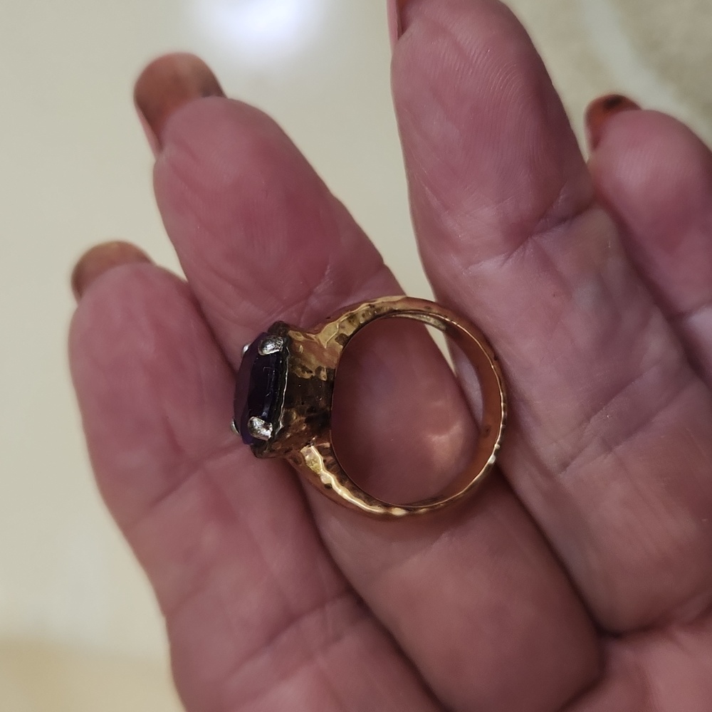 Amethyst ring - Picture 4 of 4